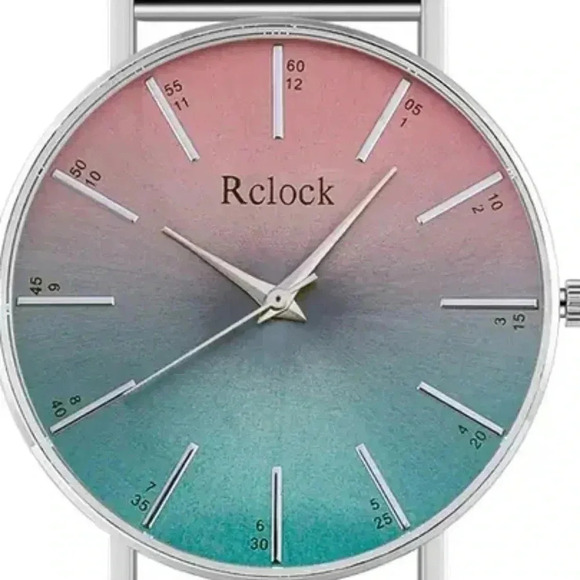 Men's 1pc Alloy Round Pointer Watch, Wristwatch..NWT.. - Picture 4 of 5